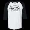 Adult Heavy Cotton™ Three-Quarter Raglan Sleeve T-Shirt Thumbnail